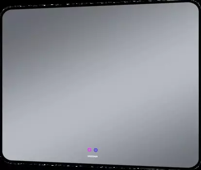 Зеркало Grossman Elegans-норма Black 100 с подсветкой, подогревом и сенсорным выключателем