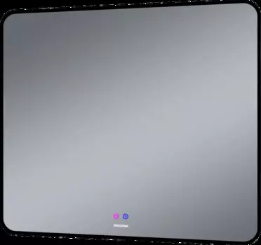 Зеркало Grossman Elegans-норма Black 90 с подсветкой, подогревом и сенсорным выключателем