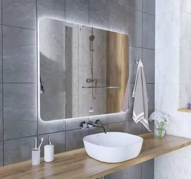 Зеркало Grossman Elegans-промо 100х80 с подсветкой и сенсорным выключателем