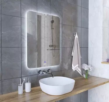 Зеркало Grossman Elegans-промо 60х80 с подсветкой и сенсорным выключателем