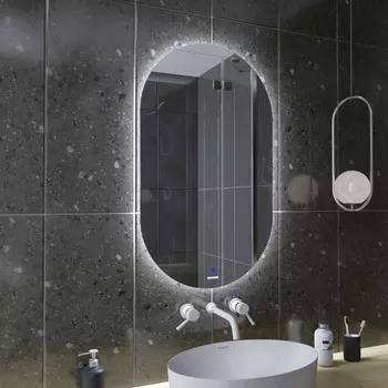 Зеркало Grossman Nero-промо 50х90 с подсветкой и сенсорным выключателем