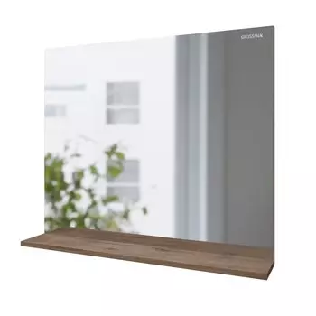 Зеркало Grossman Тенза 85 с полкой, веллингтон