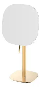 Косметическое зеркало Java S-M113LB настольное, с увеличением 3х, золото матовое