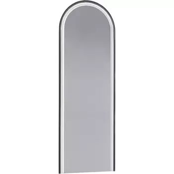 Зеркало Jorno Shine 51 с подсветкой, с бесконтактным выключателем, антрацит