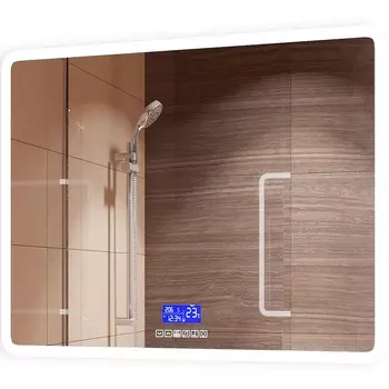 Зеркало Континент Demure LED 80х60 с многофункциональной панелью