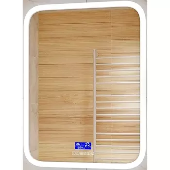 Зеркало Континент Glamour LED 60х80 с многофункциональной панелью