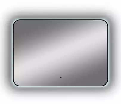 Зеркало Континент Torry Led 1000х700 с фоновой подсветкой, бесконтактным сенсором, черной окантовкой