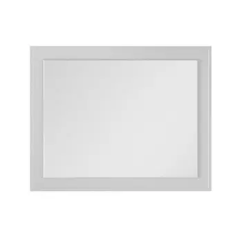 Зеркало La Fenice Cubo 80х60 с подсветкой, белый матовый