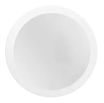 Зеркало La Fenice Terra D80 с подсветкой, белый матовый