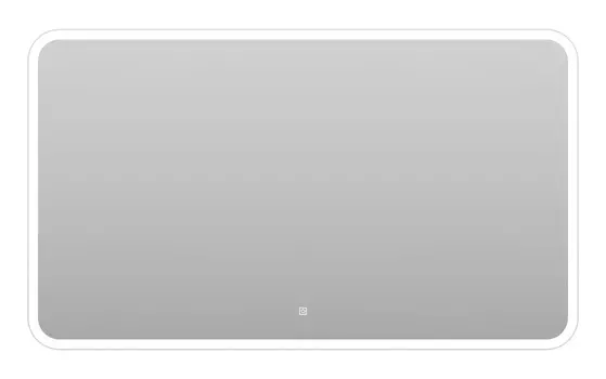 Зеркало Misty Альтаир 120х70 с подсветкой, белый