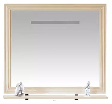 Зеркало Misty Европа 90 бежевое, с подсветкой