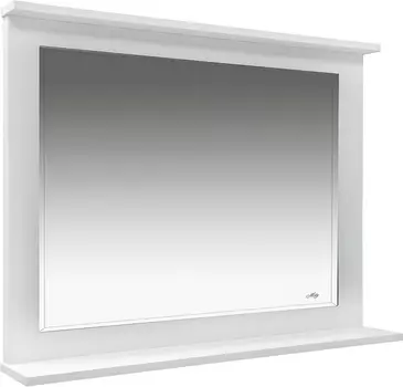 Зеркало Misty Гамма 100 белая эмаль