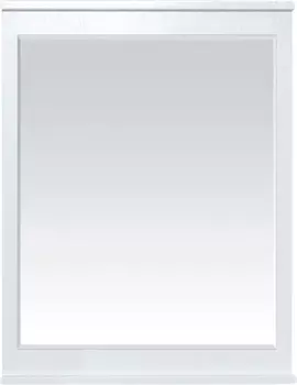 Зеркало Misty Марта 60 белое фактурное