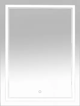 Зеркало Misty Неон 2 LED 60x80, сенсор на зеркале