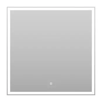 Зеркало Misty Сириус 70х70 с подсветкой, белый
