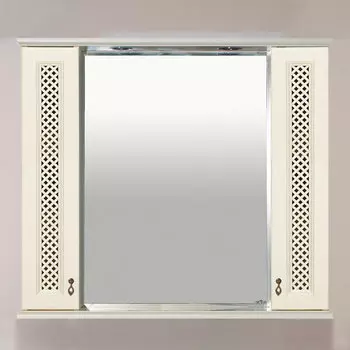 Зеркало Misty Вивьен 90 слоновая кость, с подсветкой