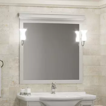 Зеркало Opadiris Борджи 85 слоновая кость