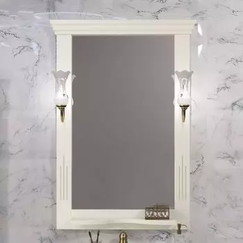 Зеркало Opadiris Риспекто 65 слоновая кость