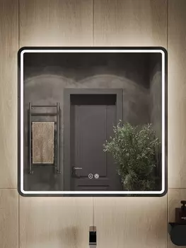 Зеркало Orange Nature 80х80 с LED подсветкой и антизапотеванием