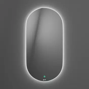 Зеркало Owl 1975 Rusken 40х80 с подсветкой