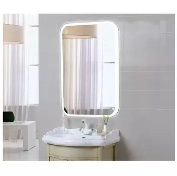 Зеркало Relisan ALEXANDRIA 800х900 с подсветкой