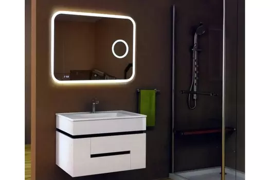 Зеркало Relisan CONSTANCE 900х700 с подсветкой