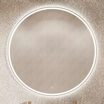 Зеркало Sancos Bella D120 с подсветкой, с сенсорным выключателем