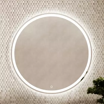 Зеркало Sancos Bella D70 с подсветкой, с сенсорным выключателем