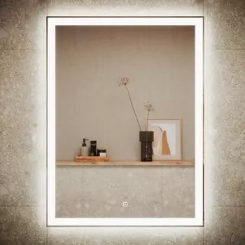 Зеркало Sancos City 60 с подсветкой, с сенсорным выключателем