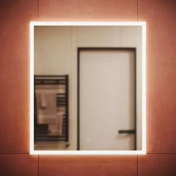 Зеркало Sancos Palace 70х80 с подсветкой, с сенсорным выключателем