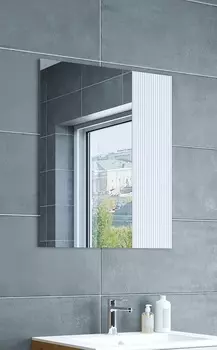 Зеркало Sanflor Диана квадрат белый