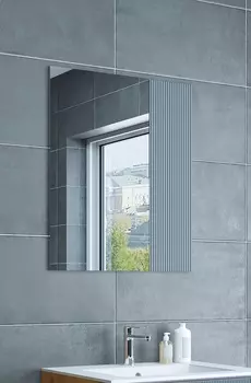 Зеркало Sanflor Диана квадрат графит