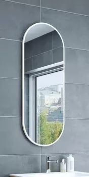 Зеркало Sanflor Диана овал белый