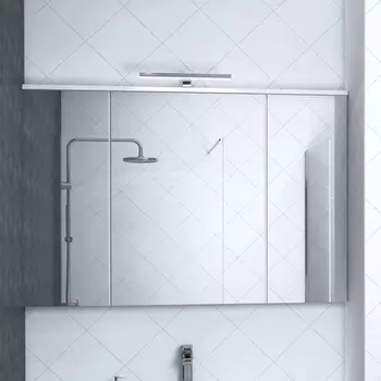 Зеркало-шкаф Акватон Брук 120 со светильником