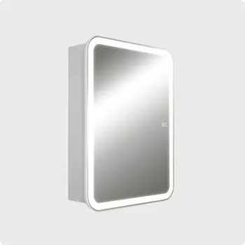 Зеркало-шкаф AQUAme AQM9201 60х80 см, с подсветкой и подогревом