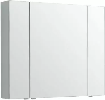 Зеркало-шкаф Aquanet Алвита New 100 серый