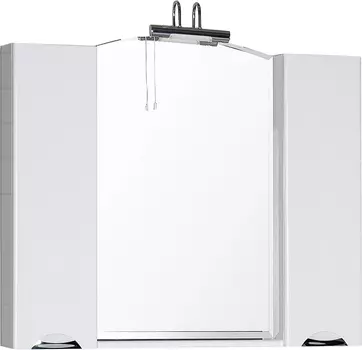 Зеркало-шкаф Aquanet Асти 105 белый