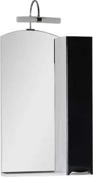 Зеркало-шкаф Aquanet Асти 55 черный