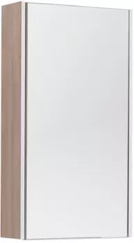Зеркало-шкаф Aquanet Августа 50 L, дуб сонома