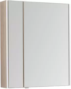 Зеркало-шкаф Aquanet Августа 75 дуб сонома