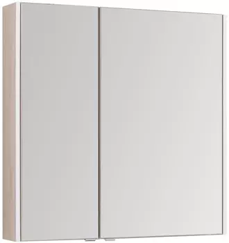 Зеркало-шкаф Aquanet Августа 90 дуб сонома