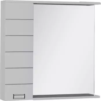 Зеркало-шкаф Aquanet Доминика 90 R LED белый