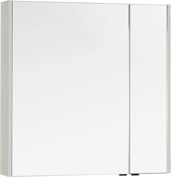 Зеркало-шкаф Aquanet Франка 85 слоновая кость