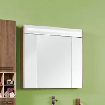 Зеркало-шкаф Aquaton Блент 80 крем