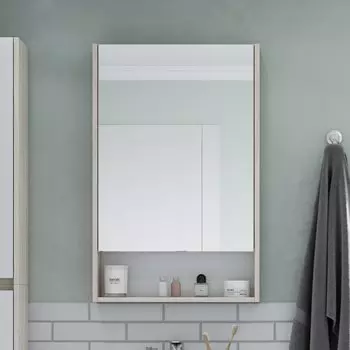 Зеркало-шкаф Aquaton Сканди 55 дуб верона