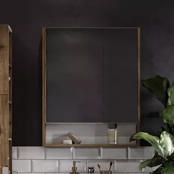 Зеркало-шкаф Aquaton Сканди 70 дуб рустикальный