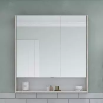 Зеркало-шкаф Aquaton Сканди 90 дуб верона