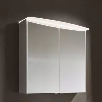 Зеркало-шкаф Aqwella 5 stars Neringa белый, с подсветкой