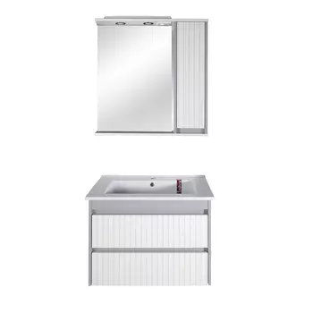 Зеркало-шкаф ASB-Mebel Мирано 75 правое