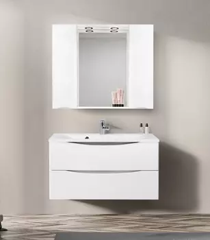 Зеркало-шкаф BelBagno Marino SPC-1000/750-2A-BL-P